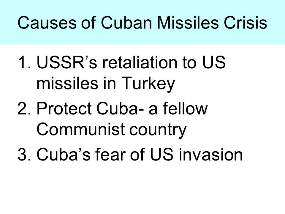 The 9 Most Important Lessons From the Cuban Missile Crisis